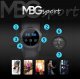 Masażer MBGsport PISTOLET DO MASAŻU SUPER MOCNY MASAŻER + 9 GŁOWIC TM-02 PRO 6