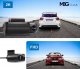 Wideorejestrator Kamera samochodowa rejestrator trasy parking 2K+FHD GPS WIFI 6