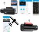Wideorejestrator Kamera samochodowa rejestrator trasy parking 2K+FHD GPS WIFI 9