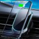 Usams Magnetyczny uchwyt USAMS Wireless Charging 15W Air Vent czarny/black CD182ZJ01 1
