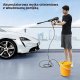 Myjka ciśnieniowa Usams Myjka ciśnieniowa USAMS 5000 mAh + wąż ogrodowy 5m czarny/black US-ZB252 2