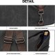 Accessorize Me Czarny Plecak Damski Miejski Canvas Havani 2