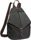 Accessorize Me Czarny Plecak Damski Miejski Canvas Havani 5
