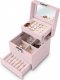 Massido Szkatułka na biżuterię MS-703 Massido - różowa 5