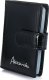Alessadro Paoli Czarne Alessandro Paoli Etui wizytownik skóra naturalna G33 (G33black) 1