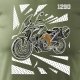 Topslang Koszulka na motor motocykl KTM 1290 Super Duke GT męska khaki REGULAR M 1