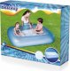 Bestway Basen Dmuchany Niebieski 165 x 104 x 25 cm Bestway 51115 5