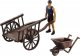 Figurka LeanToys Zestaw Do Złożenia DIY Farma Zagroda Zwierzęta Taczka Traktor 7