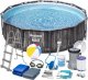 Bestway Basen ogrodowy stelażowy 366 x 100 cm 18w1 Bestway 5614X 1