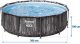 Bestway Basen ogrodowy stelażowy 366 x 100 cm 18w1 Bestway 5614X 6