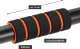 Maxxiva MAXXIVA Drążek do ćwiczeń, 63-100 cm, czarno-pomarańczowa 4
