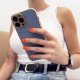 Hurtel Lighting Color Case Etui Xiaomi Redmi Note 11 Pro Żelowy Ze Złotą Ramką Biały 5