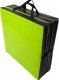 UnderFit Materac gimnastyczny 3-częściowy UF9568 180 cm x 60 cm x 6 cm seledynowy miękki 3