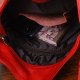 Bordowa Torebka damska skórzana listonoszka duża A4 Beltimore 972 NoSize 5