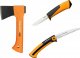 Fiskars FISKARS SIEKIERA TOPOREK X5 - XXS + NÓŻ + PIŁA 9