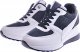 Biało czarne trampki sneakersy na niskim koturnie /E5-3 12522 T498/ 40 4