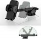 4kom.pl Uchwyt samochodowy na telefon V3 Windshield & Dashboard Car Mount do auta na szybę deskę Black 4