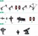 Joyroom Choetech bezprzewodowa ładowarka Qi 10W grawitacyjny uchwyt samochodowy na kokpit deskę rozdzielczą + klips na kratkę wentylacyjną nawiew + kabel micro USB 1,2m czarny (T536-S) 6