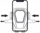 Joyroom WK Design uchwyt samochodowy z regulowanym ramieniem na szybę i deskę rozdzielczą czarny (WP-U83 black) 3