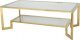 Artehome Stolik kawowy Yara Gold 1