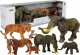 Figurka LeanToys Zestaw figurek zwierzęta safari 1