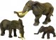 Figurka LeanToys Zestaw figurek zwierzęta safari 4