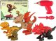 Figurka LeanToys Zestaw dinozaurów do rozkręcania 3szt 1