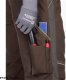 Ardon ARDON URBAN+ - spodnie do pasa 65 % poliester, 35 % bawełna, canvas, ok. 270 g/m2 Tabiflex - stretch, 11 kieszeni + na nakolanniki - biały 46 34