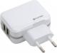 Ładowarka Platinet PLCU2W 2x USB-A 3.4 A (PLCU2W) 1