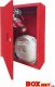 Boxmet BX-HW52 - Hydrant wewnętrzny zawieszany z wężem płasko składanym dwie długości węży 20 m 1