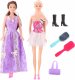 Eddy Toys Lalka dla dziewczynek + akcesoria EDDY TOYS uni 1