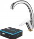 Bateria kuchenna Sotbe Vantaa stojąca chrom (VAN-KA-30245134) 1
