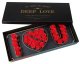 Inspiruj Flowerbox flower box I LOVE YOU czerwone róże mydlane wieczne prezent XXL 1