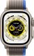 Smartwatch Apple Watch Ultra GPS + Cellular 49mm Titanium Case Trail Loop Small/Medium Szaro-niebieski  (MNHL3WB/A) 2