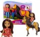Mattel MUSTANG: DUCH WOLNOŚCI SPIRIT LALKA LUCKY I KOŃ SPIRIT HHL07 1