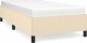 vidaXL vidaXL Rama łóżka, kremowa, 80 x 200 cm, tapicerowana tkaniną 2