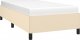 vidaXL vidaXL Rama łóżka, kremowa, 80 x 200 cm, tapicerowana tkaniną 3