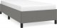 vidaXL vidaXL Rama łóżka, ciemnoszara, 80x200 cm, tapicerowana tkaniną 2