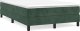 vidaXL vidaXL Rama łóżka, ciemnozielona, 120x200 cm, tapicerowana aksamitem 2