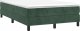 vidaXL vidaXL Rama łóżka, ciemnozielona, 120x200 cm, tapicerowana aksamitem 3