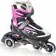 Rolki RAVEN Rolki Łyżwy 4w1 RAVEN Profession Black/Pink 31-35 5