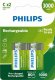 Philips 2x AKUMULATOR R14 C 3000MAH PHILIPS R14B2A300/10 2