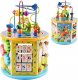 Jokomisiada Drewniana kostka edukacyjna sorter 8w1 ZA4117 4