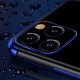 Clear  Clear Color case żelowy pokrowiec etui z metaliczną ramką iPhone 12 mini czarny 3
