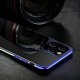 Clear  Clear Color case żelowy pokrowiec etui z metaliczną ramką iPhone 12 Pro Max czarny 2