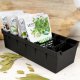 Vilde Organizer pojemnik kuchenny na torebki z przyprawami czarny 30x13x8 cm 4