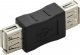 Adapter USB Blow USB-A - USB-A Czarny  (04196) 2