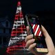 Twinkly Twinkly Choinka iluminacja 450 LED 3 M RGB+W - BT WIFI 4