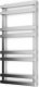 Grzejnik łazienkowy Warmtec Grzejnik łazienkowy Warmtec Ventana 50 x 90 chrom 1