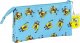 Piórnik SPONGEBOB Piórnik Potrójny Positive Vives Spongebob Żółty Jasnoniebieski 2